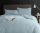 Комплект постельного белья MirSon Сатин 0843 Grey Blue 160х220 (2200002024563) - изображение 1