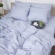 Комплект постельного белья MirSon Сатин 0843 Grey Blue 160х220 (2200002024563) - изображение 4