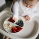 Миска на три секції силіконова з присоскою (Бежевий) Babyono - зображення 2