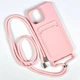 Чохол Wave Colorful Pocket зі шнурком для iPhone 14 Pro Max Light Pink - зображення 1