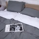 Комплект постельного белья MirSon Satin&nbsp;Stripe 30-0010&nbsp;+ 30-0001&nbsp;Widad 160х220 Полуторный Евро (2200005258279) - изображение 7