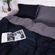 Комплект постельного белья MirSon Satin&nbsp;Stripe 30-0021&nbsp;+ 30-0011 Latifa 160х220 Полуторный Евро (2200005266472) - изображение 2