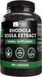 Добавка премиум-класса родиола розовая Pure Original Ingredients Rhodiola Rosea Extract 365 капсул - изображение 1
