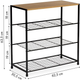 Полиця для взуття ModernHome by Multistore 3 рівні лофт (XJ633063A1) - зображення 6