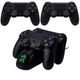 Комплект джойстиков + зарядное устройство для устройств PS4 V2 черный (2104618557) - изображение 2