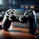 Комплект джойстиков + зарядное устройство для устройств PS4 V2 черный (2104618557) - изображение 6