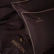 Комплект постельного белья Mirson Полуторный Евро 160х220 см 0211 Cacao Corner Сатин (2200008712501) - изображение 3