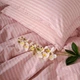 Комплект постельного белья Mirson Полуторный Евро 160х220 см Royal Soft Stripe 30-0032 Mathew Сатин (2200009298974) - изображение 6