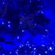 Світлодіодна гірлянда-нитка чорний дріт 200 LED Xmas рубін 9 м 8 режимів синій - изображение 2