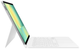 Etui z klawiaturą Samsung Book Cover Keyboard Slim - AI Key do Galaxy Tab S10 FE+ White (EF-DX625UWEGWW) - obraz 3