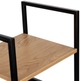 Regał ModernHome by Multistore drewniany 5 półek loft (CWJ3024144L WILD OAK) - obraz 4