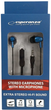 Słuchawki Esperanza EH193KB Black/Blue (5901299941744) - obraz 3