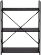 Стелаж ModernHome by Multistore дерев'яний 3 полиці лофт чорний (CWJ602480LG BLACK) - зображення 2