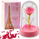 Wieczna róża w kolbie Lena Toys Led różowa 14x8 cm (5905991037347) - obraz 3
