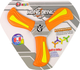 Бумеранг літаючий LEAN Toys 13492 Orange (5905323217324) - зображення 1