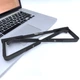 Підставка для ноутбука OfficePro LS530B алюмінієва пасивне охолодження Black - зображення 7