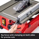 Потужна стаціонарна циркулярна пила (настільна циркулярка) Einhell TC-TS 8 : 900 Вт, 210мм диск, 4800 TR_4340426 - зображення 5