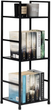 Regał ModernHome by Multistore drewniany 3 półki loft czarny (CWJ302480L BLACK) - obraz 6