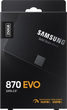 Накопитель SSD 250GB Samsung 870 EVO 2.5" SATAIII MLC (MZ-77E250B/EU) - изображение 7