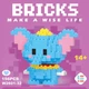 Конструктор фігурка Пікселі BRICKS Дамбо Dumbo - зображення 4