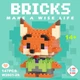 Конструктор фігурка Пікселі BRICKS лис Нік Крутихвіст Зоотрополіс Nick Wilde Zootopia - зображення 4