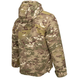 Анорак тактический Brandit Windbreaker мультикам, куртка на флисе военная, водонепроницаема теплая ветровка XL - изображение 6