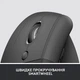 Мышь беспроводная Logitech Lift Left Vertical Ergonomic (910-006495) Graphite USB - изображение 3
