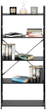 Стелаж ModernHome by Multistore дерев'яний 5 полиць лофт чорний (CWJ6024144LG BLACK) - зображення 7