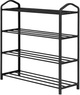 Полиця для взуття ModernHome by Multistore 4 полиці чорна (XJ43K BLACK) - зображення 3