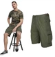 Тактичні літні шорти Brandit олива вище колін BDU Ripstop Shorts 5XL - зображення 1