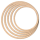 Набір основ для декорування „Ловець снів“, МДФ, 5шт (d:13,5см, d:15см, d:16,5см, d:18см, d:20см), ROSA TALENT - зображення 1