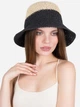 Панама SumWin Beneton LU-058-02 55-58 Черный/Бежевый (ROZ6501091708) - изображение 2