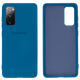 Чохол силіконовий FULL протиударний Premium для Samsung S20FE (16) Denim blue синій - зображення 1