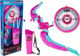 Łuk LEAN Toys z tarczą + 3 strzały 4224 Pink (5905991032274) - obraz 2