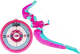 Łuk LEAN Toys z tarczą + 3 strzały 4224 Pink (5905991032274) - obraz 5