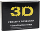 Настільна лампа LEAN Toys 3D м'яч (5905991021896) - зображення 4