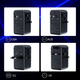 Ładowarka sieciowa Choetech 4xUSB 100W PD (2xUSB-C+2xUSB-A) charger diamond model Black (PD6028-BK) - obraz 5