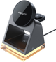 Ładowarka bezprzewodowa Acefast E17 desktop 3-in-1 wireless charging holder Black (6974316282815) - obraz 1