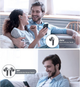 Słuchawki Acefast T8 Crystal color (2) bluetooth earbuds Bright Black (AFT8BB) - obraz 7