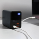Powerbank Choetech 27000mAh 222.5W 2xUSB-C PD3.0 100+100W 2xUSB-A QC3.0 22W Black (B635-BK) - obraz 3