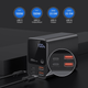 Powerbank Choetech 27000mAh 222.5W 2xUSB-C PD3.0 100+100W 2xUSB-A QC3.0 22W Black (B635-BK) - obraz 5