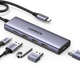 Hub USB Ugreen USB-C to HDMI + 3 x USB 3.0 + PD Power Port Space Grey (UGR-15596) - obraz 2