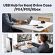 Hub USB Ugreen CM653 4xUSB 3.2 Gen1 Ports Black (UGR-15548) - obraz 10