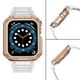 Pasek z etui Hurtel Protect Strap Band do Apple Watch 38/40/41 mm White/Rose Gold (9145576231586) - obraz 4