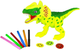 Projektor do rysowania LEAN Toys Dinozaur 2 w 1 (1750) (5905991032441) - obraz 3
