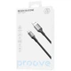 Кабель Proove ReGen Silicone USB to Type-C 3A (1m) black - зображення 2