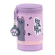 Пенал Kite Lazy Cats "Котики" 1 отделение тубус на молнии фиолетовый (K25-684-3) - изображение 5