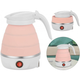 Складной дорожный электрочайник из силикона 600 мл SUNROZ Foldable Kettle - изображение 2