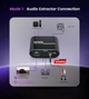 Адаптер HDMI ARC - Optical - Coaxial преобразователь экстрактор конвертер аудио звука в 5.1 Toslink - изображение 5