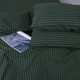 Наволочка MirSon Ranforce Elite 17-0612 Stripe Emerald 60х60 см (2200008201111) - зображення 3